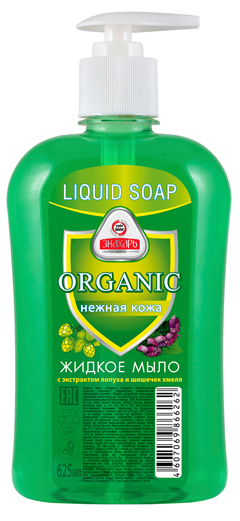 Жидкое мыло "Знахарь" "Organic"